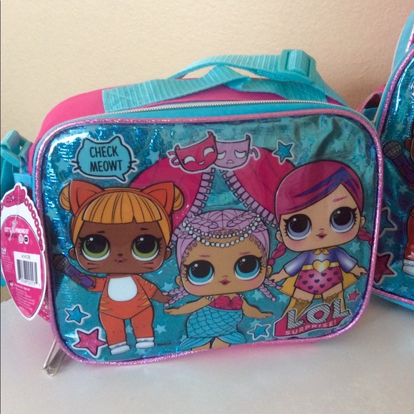 lol backpack and lunchbox